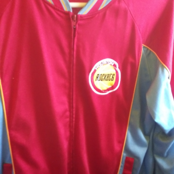 Rockets Vintage Mithchell & Ness Track Jacket - Picture 6 of 6